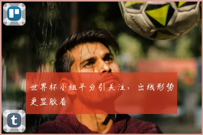 世界杯小组平分引关注,出线形势更显胶着