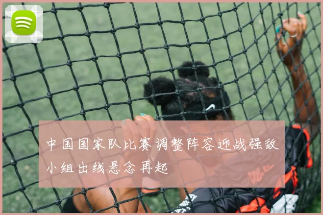 中国国家队比赛调整阵容迎战强敌小组出线悬念再起